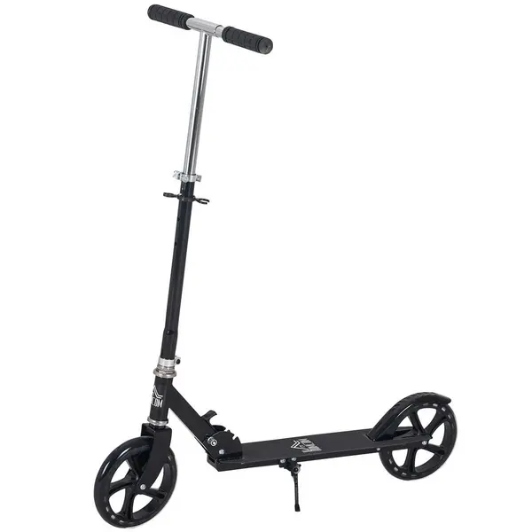 Image of Reiten Kids Foldable Height Adjustable Scooter - Black