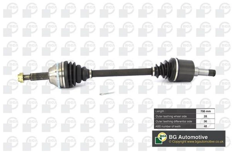 Image of BGA Drive shaft BGA DS2351LA