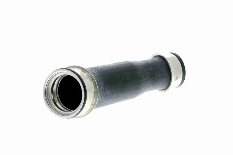 Image of VAICO V10-2896 Turbocharger Hose Rubber with fabric lining, Q+, original equipment manufacturer quality Rubber with fabric lining Charger Intake Hose