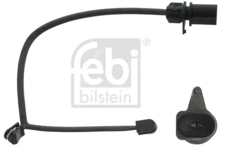 Image of FEBI BILSTEIN 45230 Brake Pad Wear Sensor Front Axle Left Warning Contact,brake pad wear (407)
