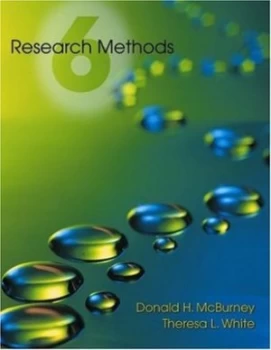 Image of Research Methods by Donald Mcburney and Theresa L White Book