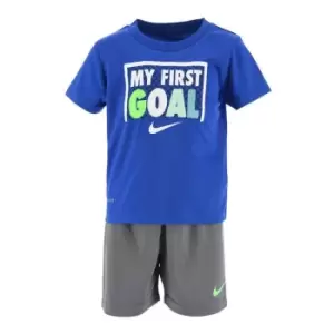 Image of Nike My First ShrtSt Bb22 - Grey