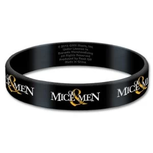 Image of Of Mice & Men - Logo Gummy Wristband