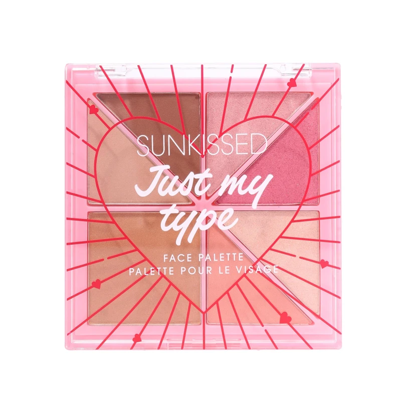 Image of Sunkissed Just My Type Face Palette - 7 Shades