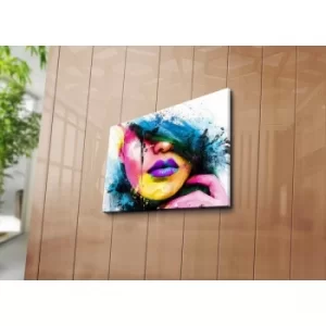 Image of 3040ABSWC-05 Multicolor Decorative Canvas Painting