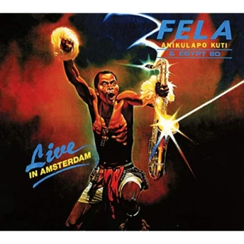 image of Kuti, Fela - Live in Amsterdam CD