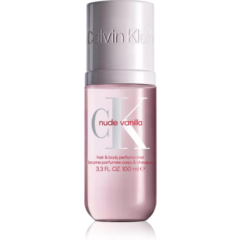 Image of Calvin Klein CK Nude Vanilla perfumed body and hair mist unisex 100ml