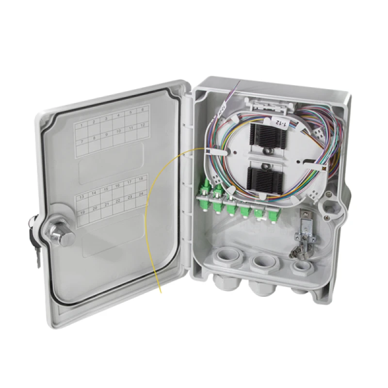 Image of LogiLink FB124LC fibre optic splice enclosure