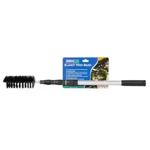 image of Hozelock Cyprio Telescopic Nylon Blanketweed Brush, (W)773mm Black