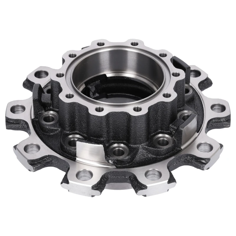 Image of FEBI BILSTEIN 179840 Wheel Hub Rear Axle, without wheel bearing Wheel Hub (653)