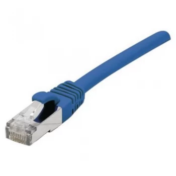 Patch Cord RJ45 CAT.6 F/UTP LSZH Snagless Blue - 2m Full Copper