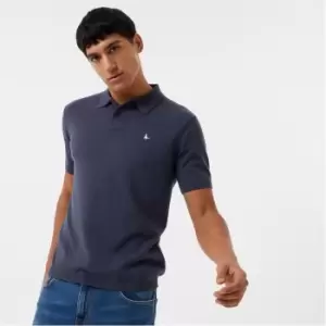 Image of Jack Wills Knitted Polo - Grey