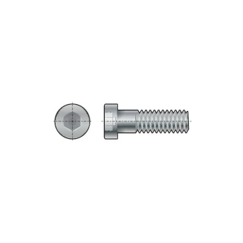 Image of M8X50 Skt Low Head Cap Screw (GR-8.8)- you get 10 - Qualfast