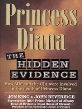 Image of Princess Diana by Jon King and John Beveridge Hardback