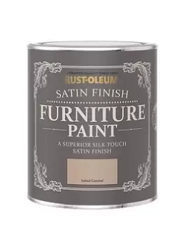 Image of Rust-Oleum Satin Finish 750 Ml Furniture Paint - Salted Caramel