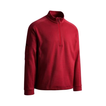 Image of Callaway Knit Pullover Top Mens - Red Heather