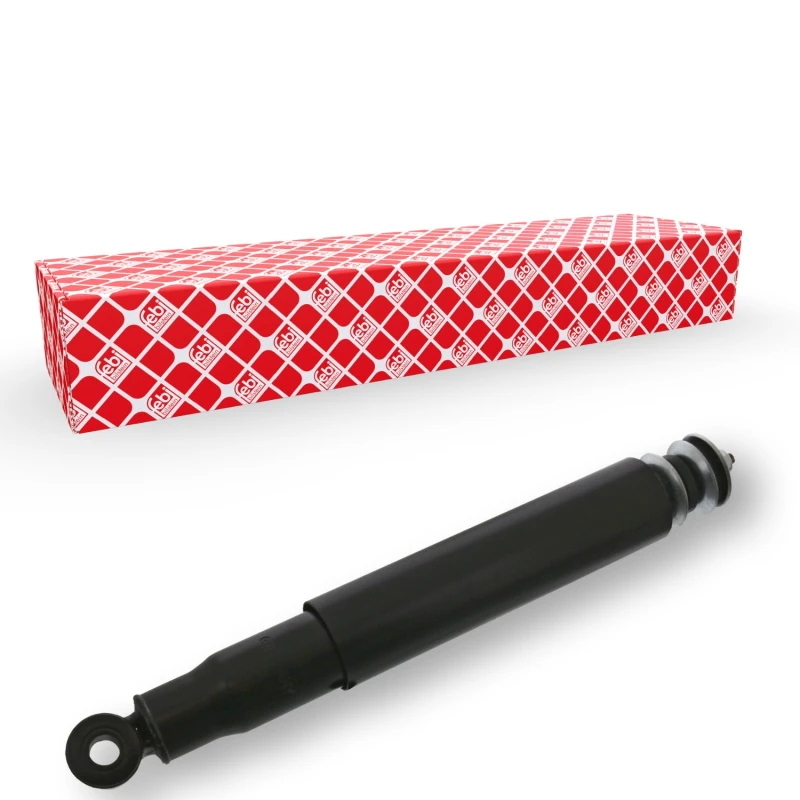 Image of FEBI BILSTEIN 20467 Shock absorber Rear Axle, Oil Pressure, Telescopic Shock Absorber, Bottom eye Shock Absorber (854)