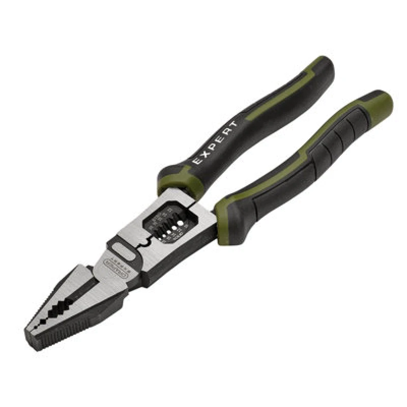 Image of Draper 28525 Draper Expert Combination Pliers With Wire Stripper, 200mm