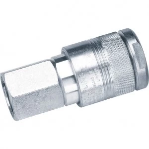 Image of Draper PCL M100 Air Line Coupling Female Thread 1/2" Bsp Pack of 1