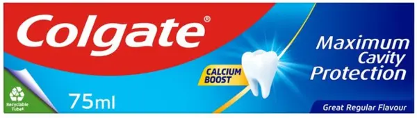 image of Colgate Cavity Protection Regular Flavour Toothpaste 75ml