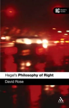 Image of Hegels Philosophy of Right Paperback