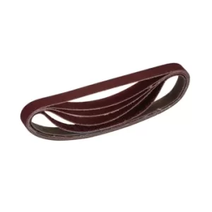 Image of Draper Cloth Sanding Belt, 10 x 330mm, Assorted Grit (Pack of 5)