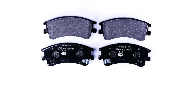 Image of HELLA Brake pad set HELLA 8DB 355 011-141