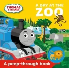 Image of Thomas & Friends: A Day at the Zoo a peep-through book