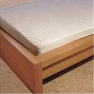 Image of Anti-Allergenic Waterproof Mattress Protector - Double Bed