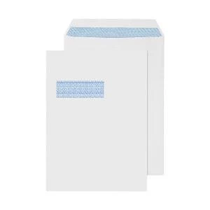 Image of Q-Connect C4 Envelopes Window Self Seal 90gsm White Pack of 250 2907