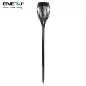 Image of Ener-J Solar Garden Flame Light with Adjustable Spike