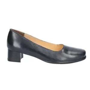 Amblers Walford Ladies Wide Fit Court / Womens Shoes (7 UK) (Navy)