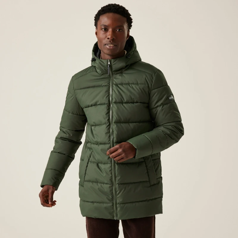 Image of Regatta Regatta Men Lakiver' Padded Jacket in Green Size: Small Green S Male 5063019775265