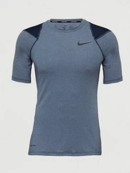 image of Nike Hypercool Short Sleeve Top - Navy