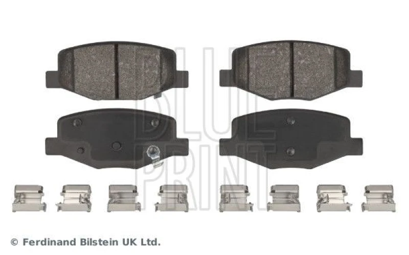 Image of Blue PRINT Brake pad set Blue PRINT ADBP420154