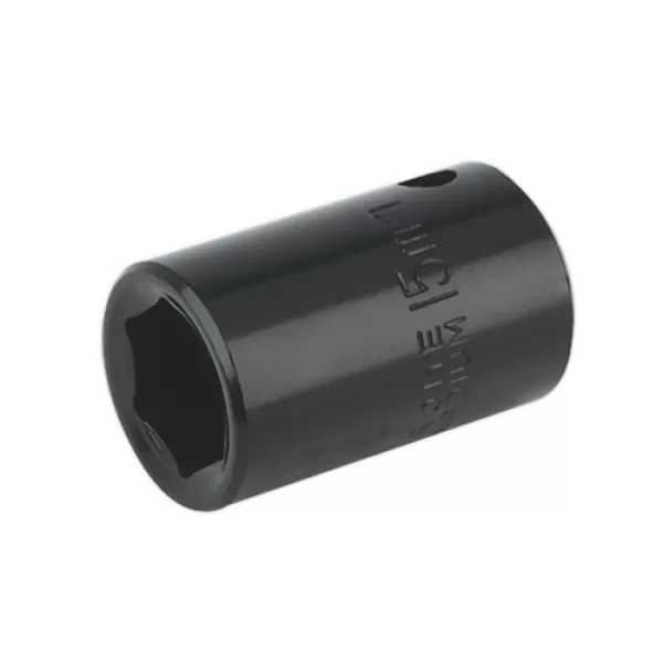 Image of Genuine SEALEY IS1215 Impact Socket 15mm 1/2Sq Drive