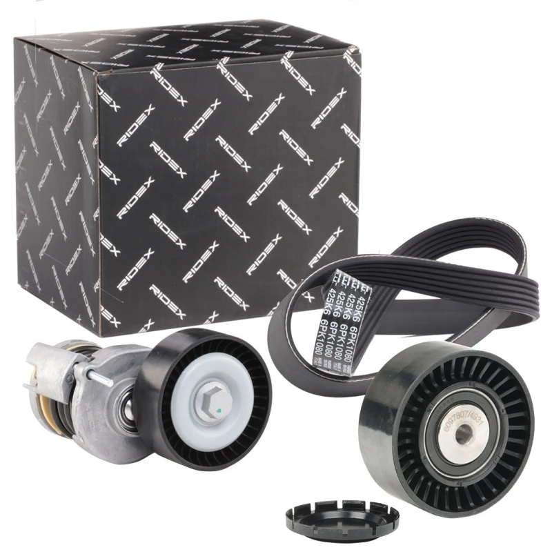 Image of RIDEX 542R0326 V-ribbed belt set V-Ribbed Belt Set (542)