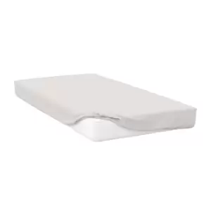 Image of Belledorm 400 Thread Count Egyptian Cotton Extra Deep Fitted Sheet (Double) (Ivory)