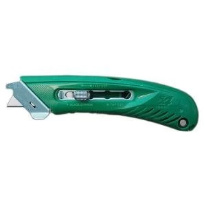 Image of Pacific Handy Cutter Left Safety Cutter Ergonomic Design Red Ref S 4L