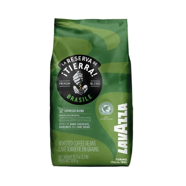 image of Lavazza Tierra Origins Brasil Beans Coffee 1kg