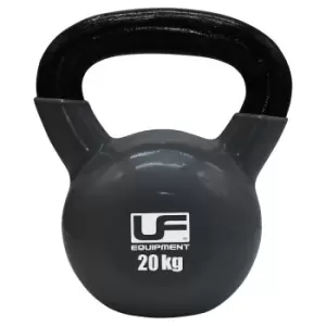 image of UFE Urban Fitness Cast Iron Kettlebell (20Kg - Charcoal)