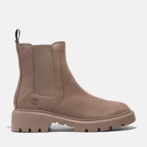 image of Timberland Cortina Valley Chelsea Boot For Her In Beige Beige, Size 3.5