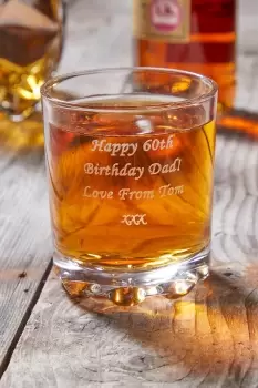 image of Personalised Stern Whisky Glass