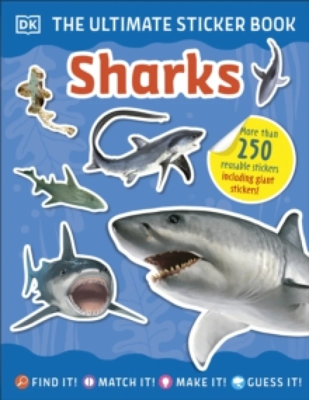 Image of Ultimate Sticker Book Sharks Paperback / softback