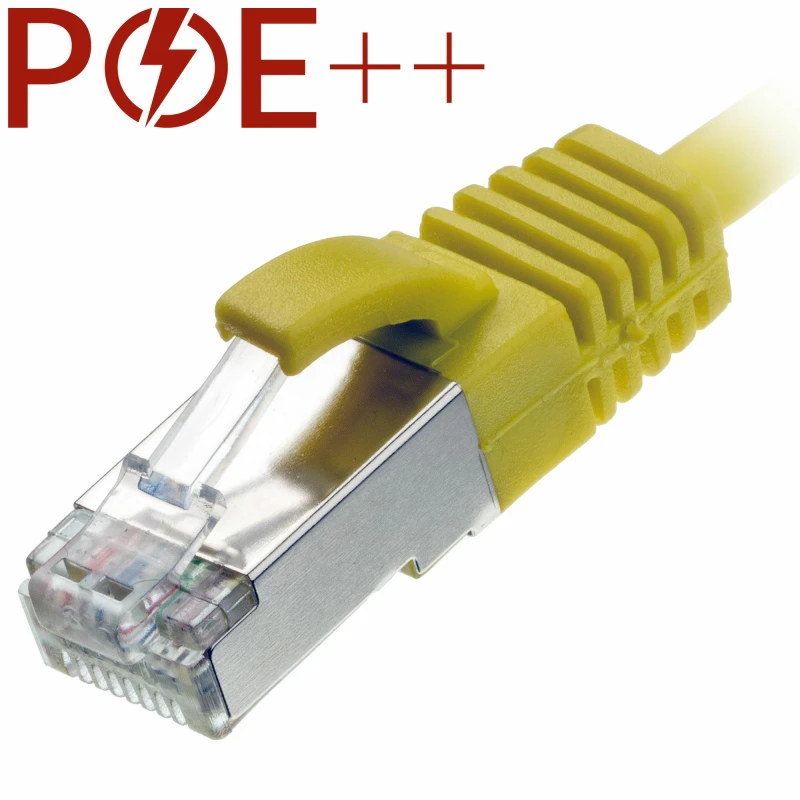 Image of Cablenet 0.3m Cat6a RJ45 Yellow U/FTP LSOH 30AWG Slim Snagless Booted