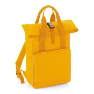 image of BagBase Twin Handle Roll-top Backpack (mustard)