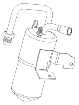 Image of NRF 33217 Air Conditioning Dryer OE 1148792,1148792,1148935,1209041,2S6H19E647AA
