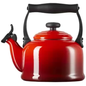 Image of Le Creuset Traditional Fixed Whistle Kettle Cerise