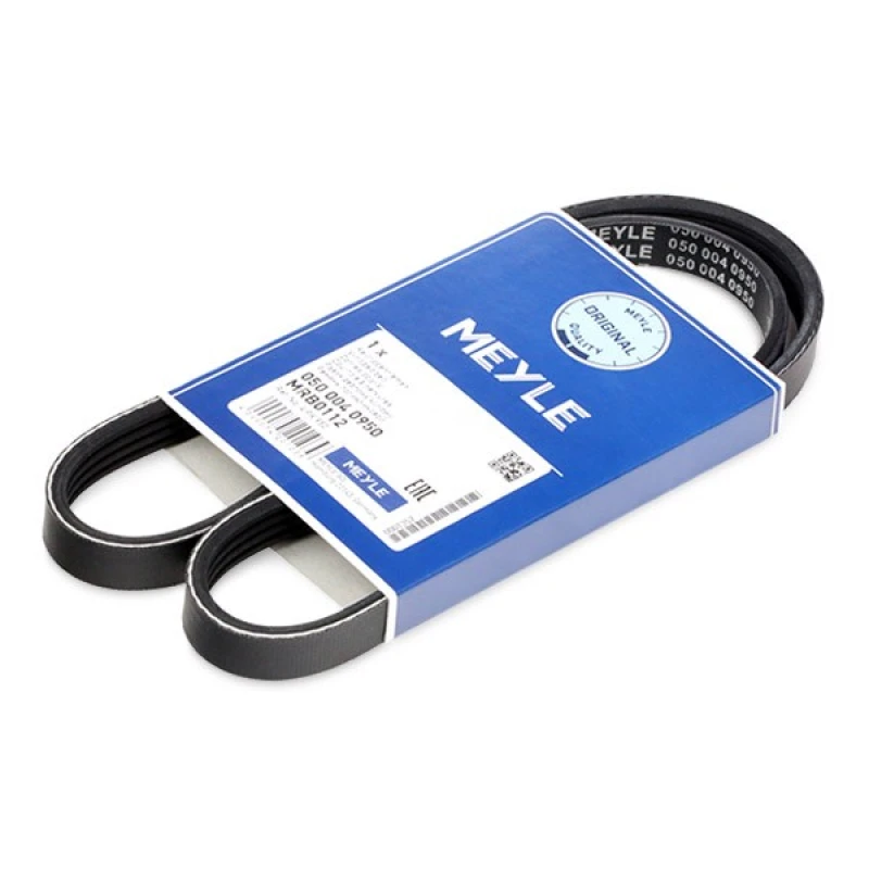 Image of MEYLE 050 004 0950 V-ribbed belt Original Quality EPDM (ethylene propylene diene Monomer (M-class) rubber) V-Ribbed Belts (305)