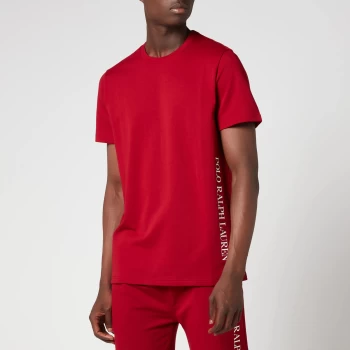 Image of Polo Ralph Lauren Mens Loopback Jersey Crewneck T-Shirt - Eaton Red - L